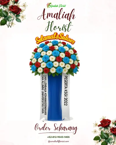 Standing Flower di Tengah Padang